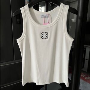 Loewe White Women's Tank Top